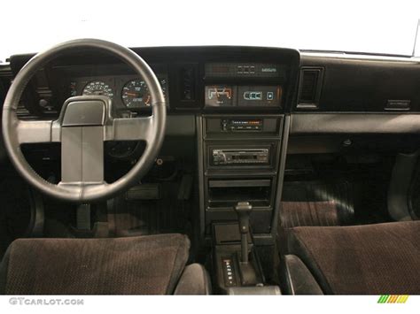 1986 Dodge Daytona Turbo Z CS Black Dashboard Photo #51760024 ...