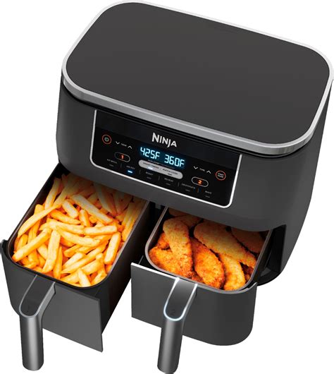 Customer Reviews Ninja Foodi 6 In 1 8 Qt 2 Basket Air Fryer With