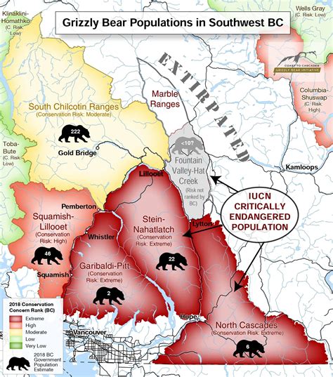 Populations — Coast to Cascades Grizzly Bear Initiative
