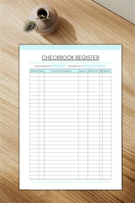 Printable Finance Planner