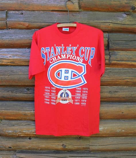 Vintage Montreal Canadiens 1993 Stanley Cup Champions NHL - Etsy