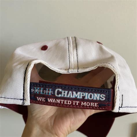 super bowl champions adjustable hat one size fits all - Depop