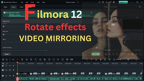 Transform In FILMORA 12 Rotate Flip Mirror Videos How To Change