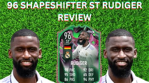 Shapeshifters Rudiger Player Review Fifa Ultimate Team Youtube