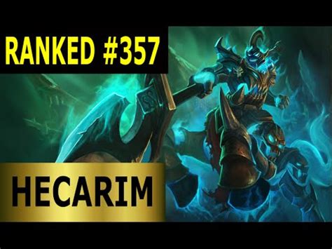 Hecarim Jungle Full League Of Legends Gameplay German Let S Play