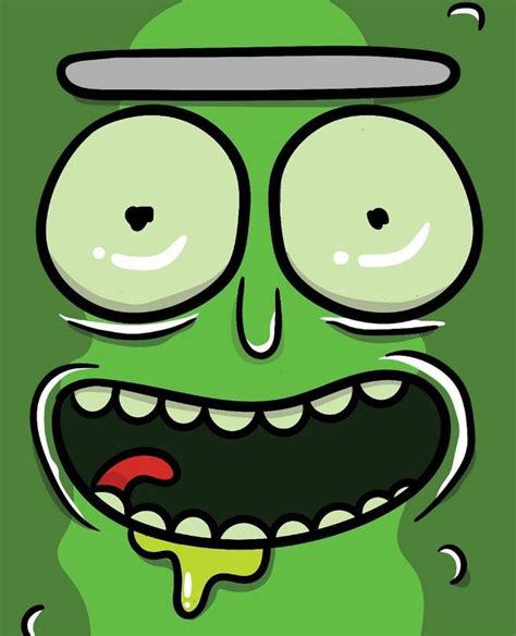 Rick And Morty • Pickle Rick Rick And Morty Poster Rick I Morty