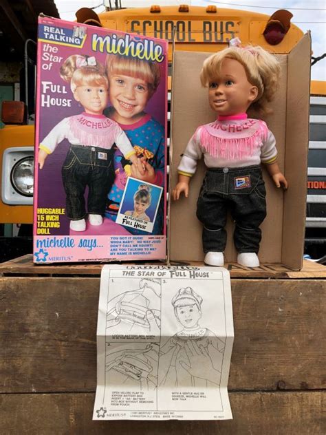 90s Vintage Full House Real Talking Michelle Doll B269 2000toys