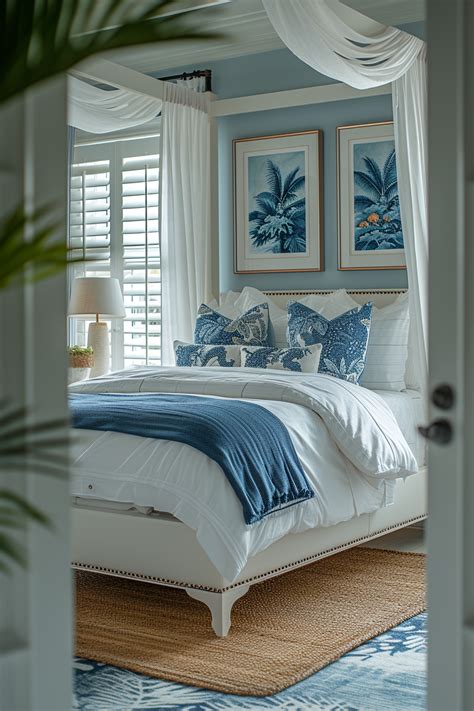 20 Tips For Designing A Preppy Coastal Bedroom Green Snooze In 2024