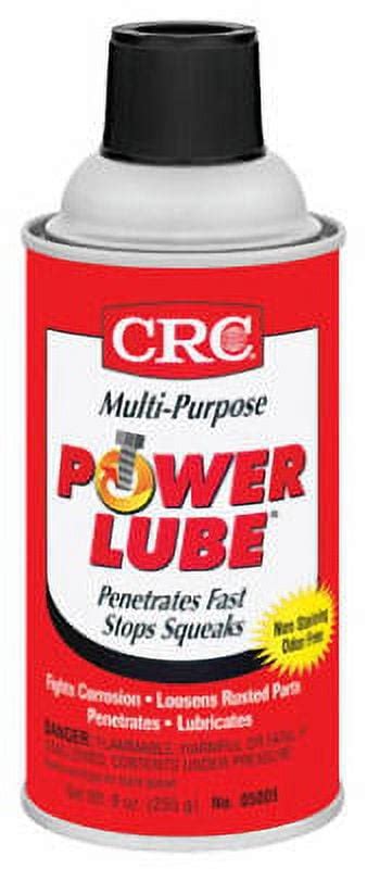 9 Oz Aerosol Power Lube Multi Purpose Lubricant Plastic Safe Each