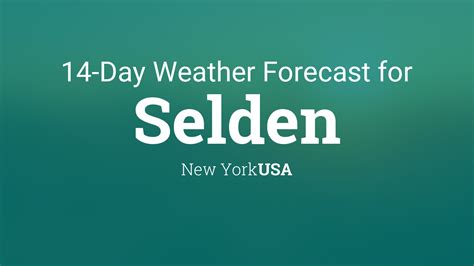 Selden, New York, USA 14 day weather forecast