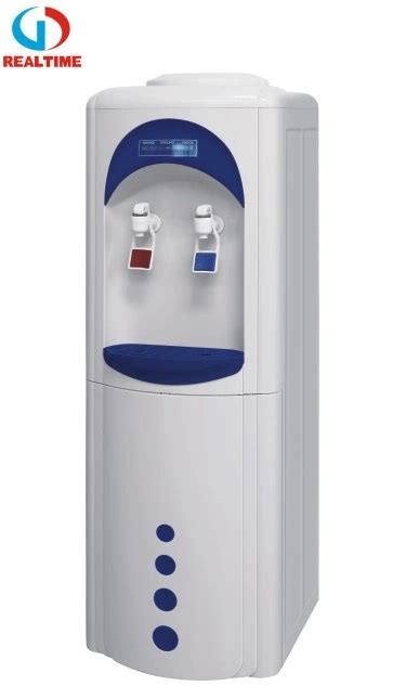 Floor Standing Type Bottled Hot And Cold Water Dispenser With Storage Cabinet Or Refrigerator