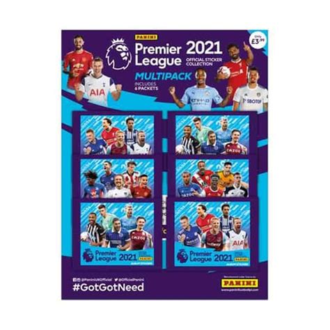 Paninis 2022 Premier League Sticker Collection Multipack Toys Toy