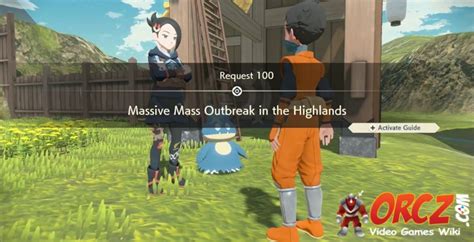 Pokemon Legends Arceus Massive Mass Outbreak In The Highlands Orcz