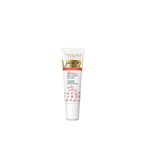 Eveline Cosmetics Juicy Kisses Multi Regenerating Lip Balm Exotic Mango ...