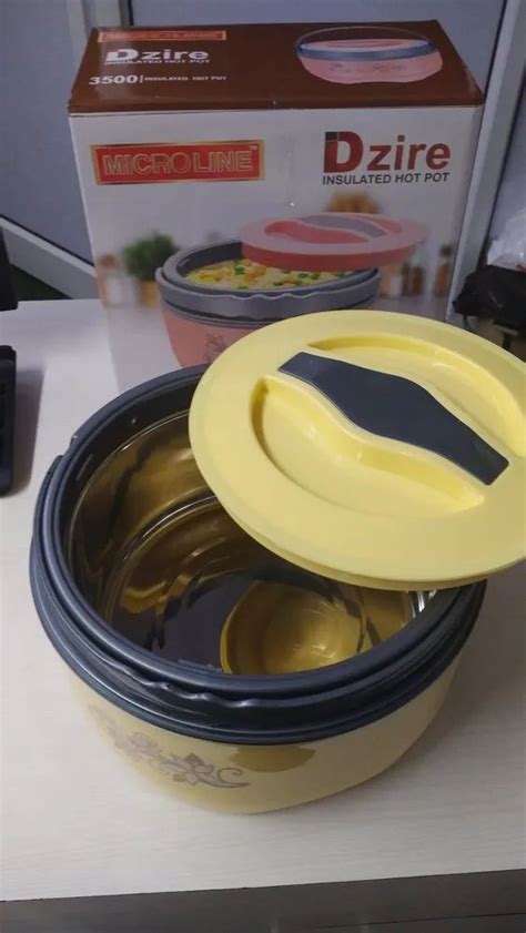 SINGLE PIECE Stainless Steel Dzire Insulated Hot Pot 2000ml For Home At Rs 150 Piece In Vasai