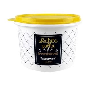 Tupperware caixa batata palha bistrô Shopee Brasil