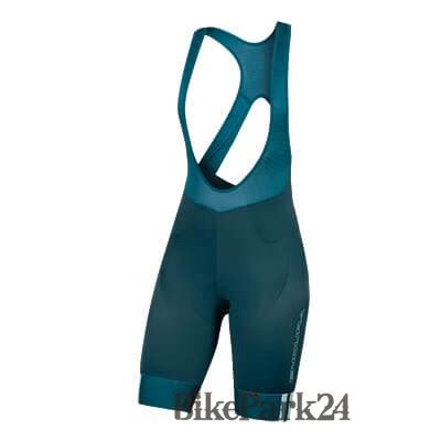 Damskie Spodenki Rowerowe Endura Fs Pro Bibshort Ds Zielone