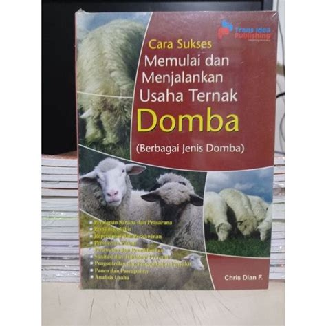 Buku Cara Sukses Memulai Dan Menjalankan Usaha Ternak Domba Berbagai