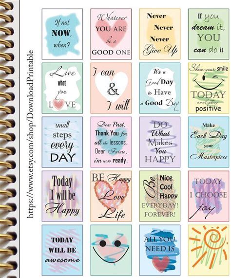 Journal Quotes Planner