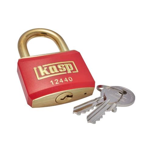 Coloured Brass Padlocks Kasp Security