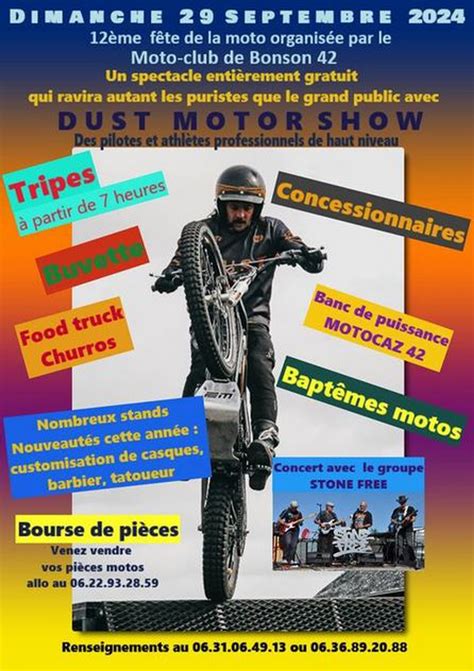 Fete De La Moto Fete Carnaval Kermesse A Bonson