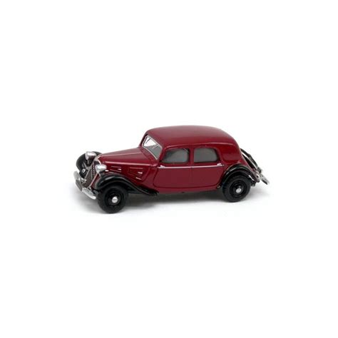 Citroen Traction Berline A De Rouge Excelsior Et Noire Narwag Snc