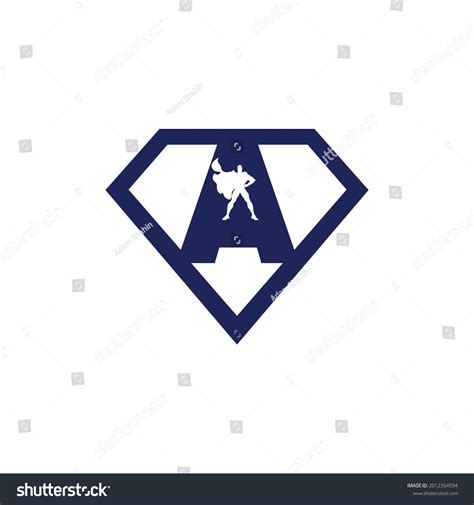 Superhero Vector Shield Logo Design Stock Vector (Royalty Free) 2012354594 | Shutterstock