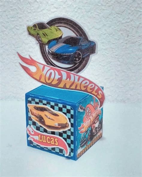 Kit Festa Lembrancinhas Personalizadas Hot Wheels Elo