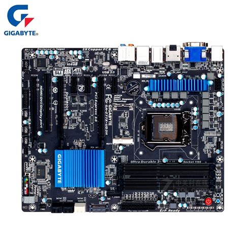 Gigabyte Ga Z77x Ud3h Motherboard Lga 1155 Ddr3 Usb30 32g Z77 Z77x