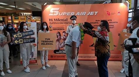 Super Air Jet Terbang Perdana Ke Destinasi Super Favorit Medan