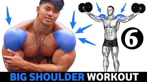 Fastest Effective Shoulder Exercises At Gym Shoulder Workout Youtube