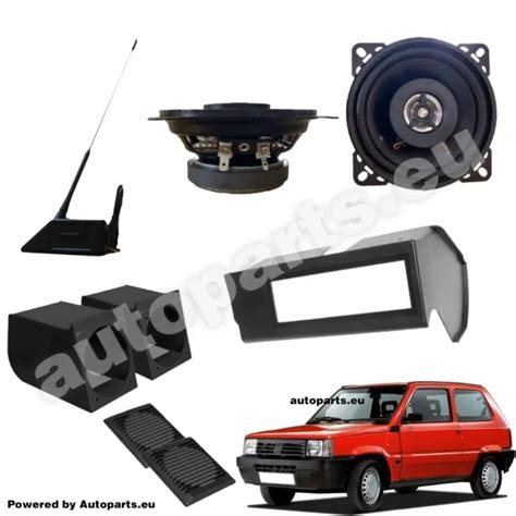 KIT INSTALLAZIONE PER Fiat Panda 141 Casse Supporti Radio Altoparlanti