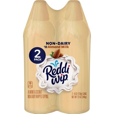 Reddi Whip Nutrition Label - 1stadenium