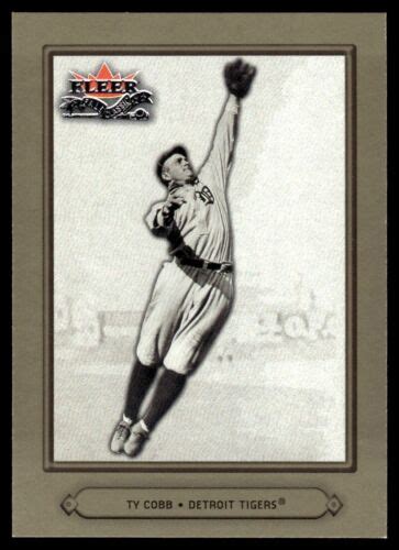 Fleer Fall Classic Baseball Ty Cobb Detroit Tigers Nm Ebay