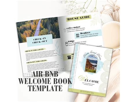 Airbnb Welcome Book Binder Airbnb Template Airbnb Guest Binder