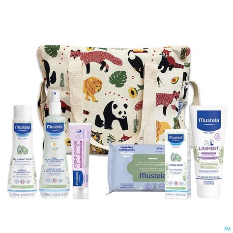 MUSTELA BEBE COFFRET VANITY JUNGLE Toilette Et Produits De Soins