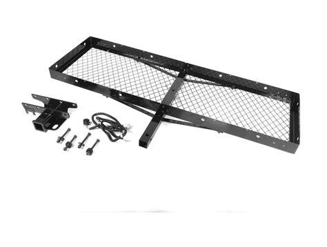 Trailer Hitch And Cargo Rack Rugged Ridge