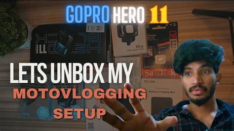 Lets Unbox My Motovlogging Setup Gopro Hero 11 20k Worth