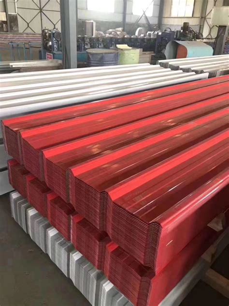 Pre Color Coated Galvanized Iron Profile Sheets PPGI Plates Painted