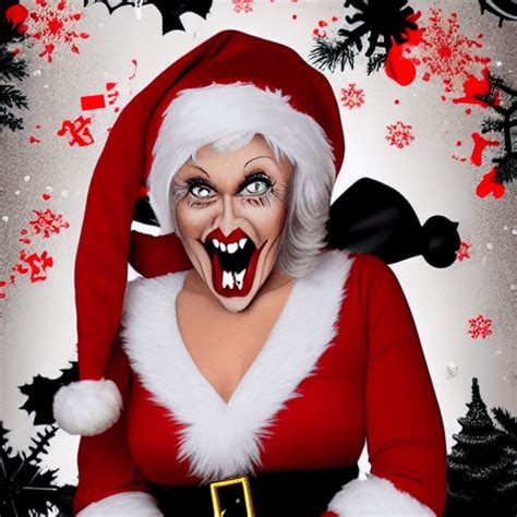 Evil Mme Clause · Creative Fabrica