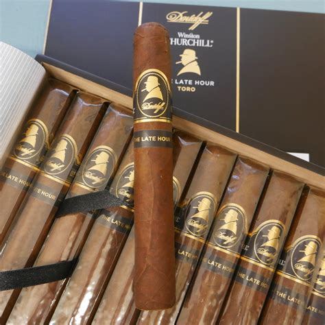 Davidoff Winston Churchill The Late Hour Toro Cigar Box Of 20