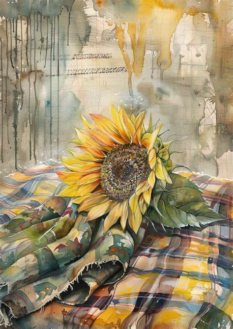 Sunflowers & Sunshine: Your Watercolor Sunflower Guide to Painting ...