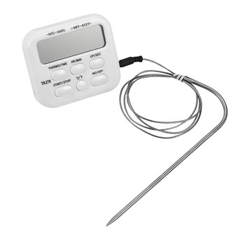 Nuolux Ta278 Digital Meat Thermometer Stainless Probe Wireless Bbq Diy Food Cooking Thermometer