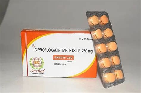 Snecip 250 Mg Tab Ciprofloxacin 250 Mg Tablet At Best Price In Nagpur