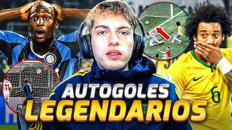 LOS AUTOGOLES MAS GRACIOSOS DEL FUTBOL IMPRESIONANTE YouTube