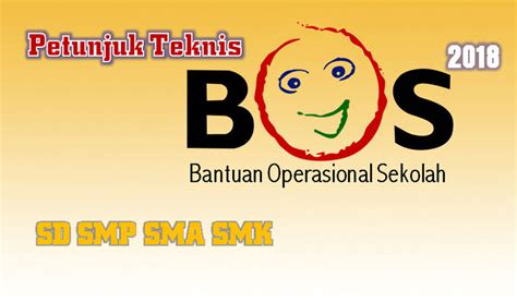 Petunjuk Teknis Juknis Bos Terbaru 2018 Untuk Sd Smp Sma Smk Format Pdf