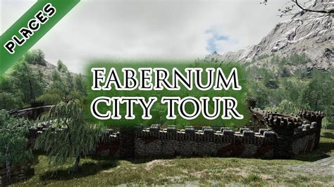 Mortal Online 2 Fabernum City Tour 4k Trip Adivce And What Fabernum