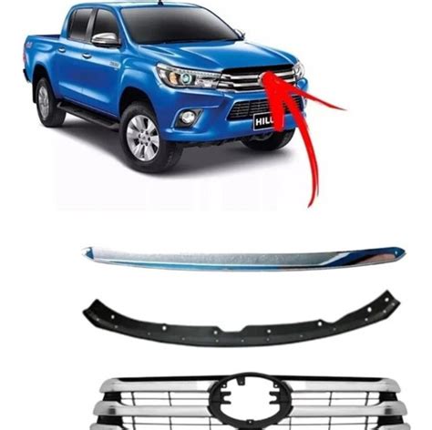 Grade Friso Cromado Hilux Sr Srv Srx Parcelamento