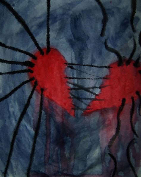 broken heart painting  taylor bolen fine art america