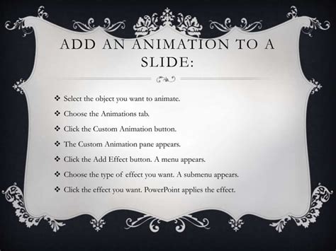 Transitions animation | PPT